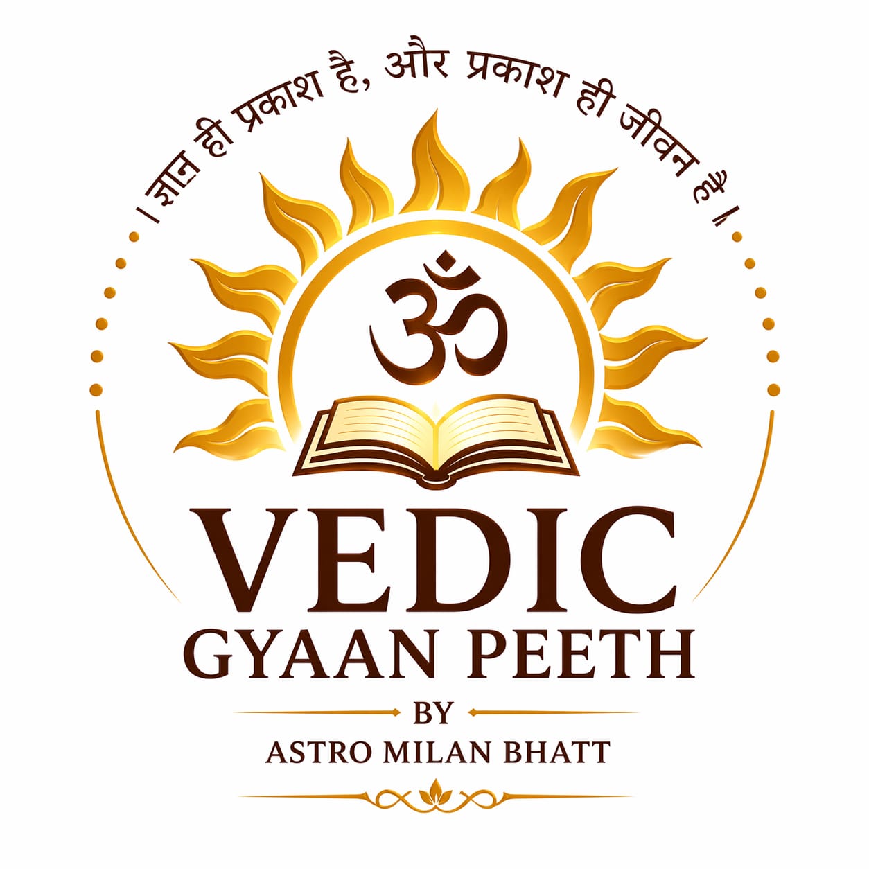 Vedic Gyaan Peeth logo